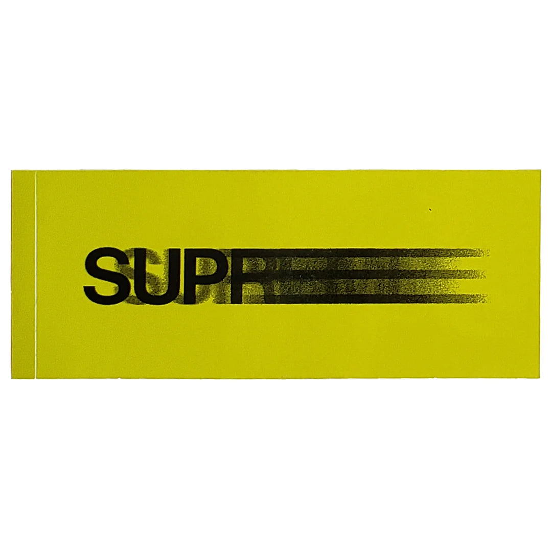 Supreme Motion Logo Sticker III