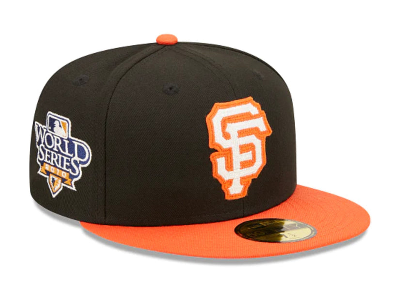 SAN FRANCISCO GIANTS 2010 WORLD SERIES 59FIFTY DAY GRAY BRIM NEW