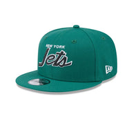 Load image into Gallery viewer, New Era New York Jets Script 9FIFTY SnapBack Hat
