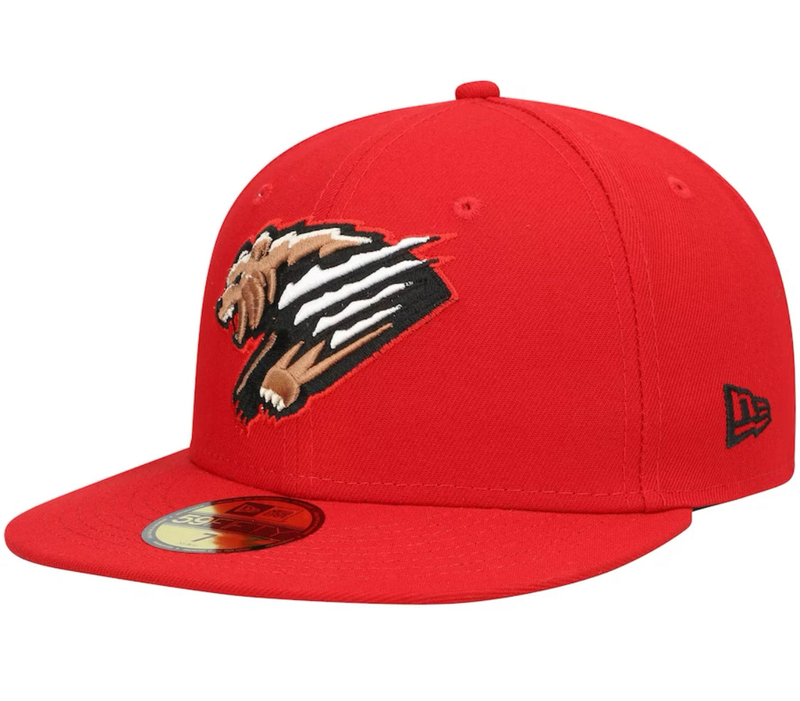 New Era Fresno Grizzlies Home Authentic Collection 59FIFTY Fitted