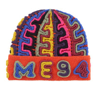 Load image into Gallery viewer, Supreme Yarn Appliqué Beanie Dark Orange
