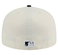 Load image into Gallery viewer, New Era 59FIFTY Cream Evergreen Chrome New York Yankees Fitted
