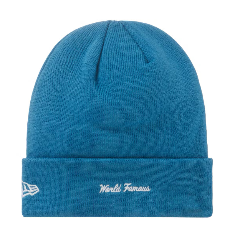 Supreme New Era Box Logo Beanie FW22 | Redwood Sole