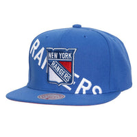 Load image into Gallery viewer, Mitchell &amp; Ness Full Frontal Snapback Vntg New York Rangers
