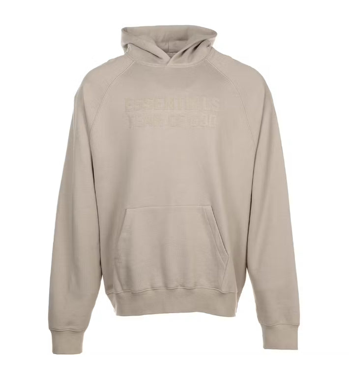 Fear of God Essentials Hoodie Smoke