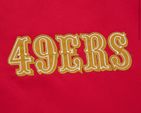 Load image into Gallery viewer, Mitchell &amp; Ness Men&#39;s Scarlet San Francisco 49ers Heavyweight Satin Full-Zip Jacket
