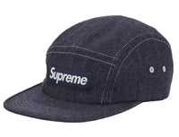 Load image into Gallery viewer, Supreme Wool Camp Cap (FW24) Denim
