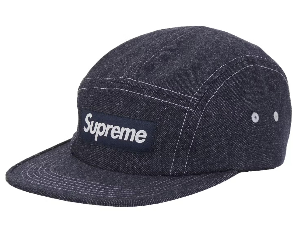 帽子 supreme wool camp cap 24fw Supreme Wool Camp Cap (FW24) Denim | Redwood Sole