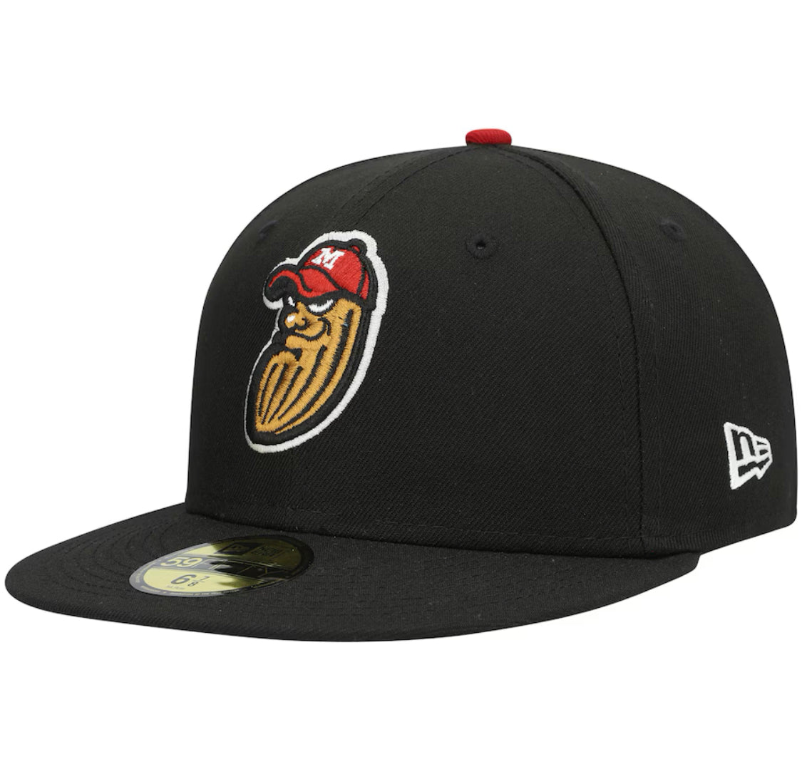 New Era Modesto Nuts Authentic Collection Home 59FIFTY Fitted