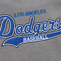 Load image into Gallery viewer, Mitchell &amp; Ness Snow Washed Fleece Hoodie Vintage Logo Los Angeles Dodgers
