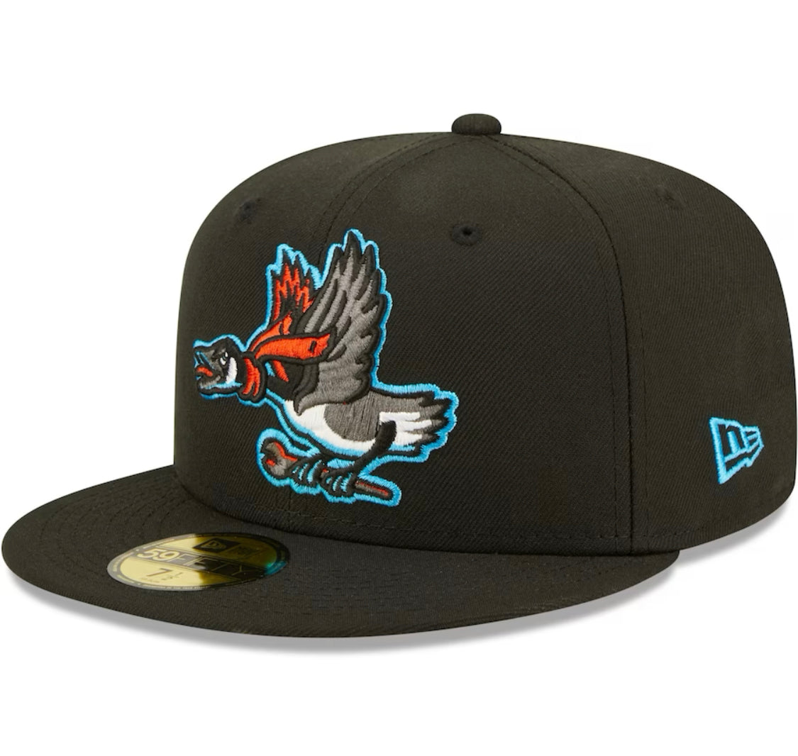 New Era Beloit Sky Carp Authentic Collection 59FIFTY Fitted