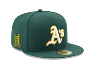 Load image into Gallery viewer, New Era Athletics Sacramento Side Patch Road 59FIFTY Fitted Hat
