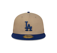 Load image into Gallery viewer, New Era Los Angeles Dodgers Camel 59FIFTY Fitted Hat
