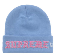 Load image into Gallery viewer, Supreme New Era Old English Beanie
