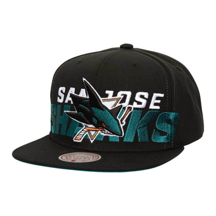 Mitchell & Ness Full Frontal Snapback San Jose Sharks