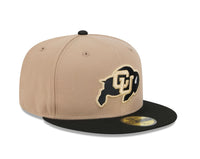 Load image into Gallery viewer, New Era Colorado Buffaloes Camel 59FIFTY Fitted Hat
