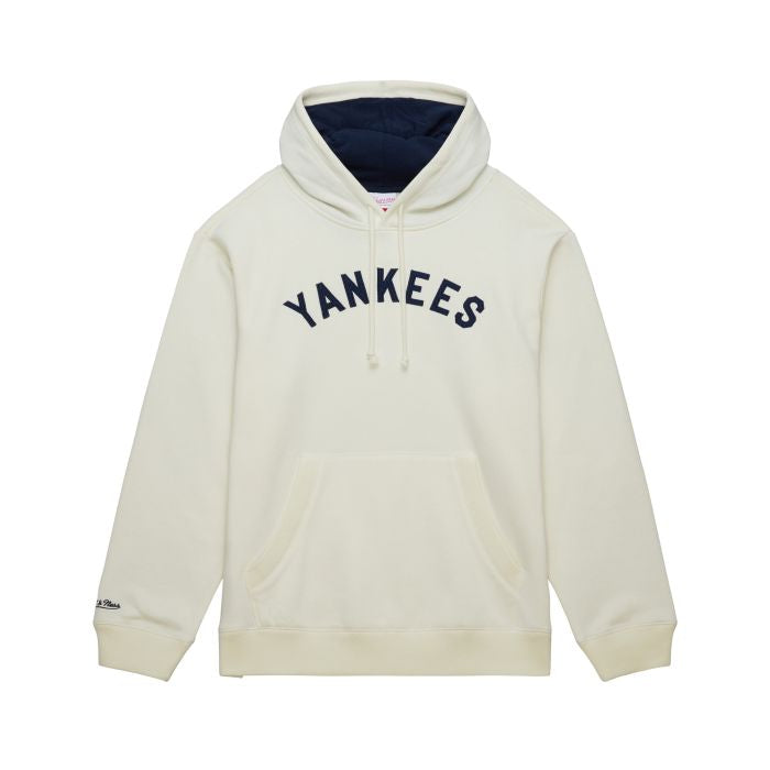 Mitchell & Ness Heritage Fleece Hoodie Vintage Logo New York Yankees