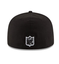 Load image into Gallery viewer, New Era Las Vegas Raiders Black &amp; White 59FIFTY Fitted Hat

