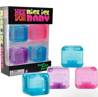 Load image into Gallery viewer, NeeDoh Nice Ice Baby 4-Pack Mini Cubes Authentic Squishy Fidget Stress Toy
