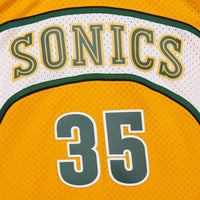Load image into Gallery viewer, Mitchell &amp; Ness Swingman Kevin Durant Seattle Supersonics Alternate 2007-08 Jersey
