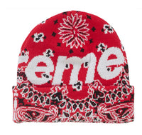 Load image into Gallery viewer, Supreme Bandana Big Logo Beanie
