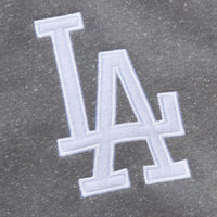 Load image into Gallery viewer, Mitchell &amp; Ness Snow Washed Fleece Hoodie Vintage Logo Los Angeles Dodgers
