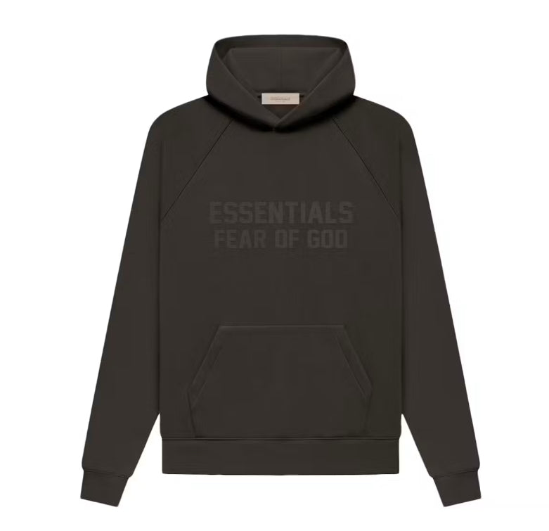 Fear of God Essentials Hoodie Off Black