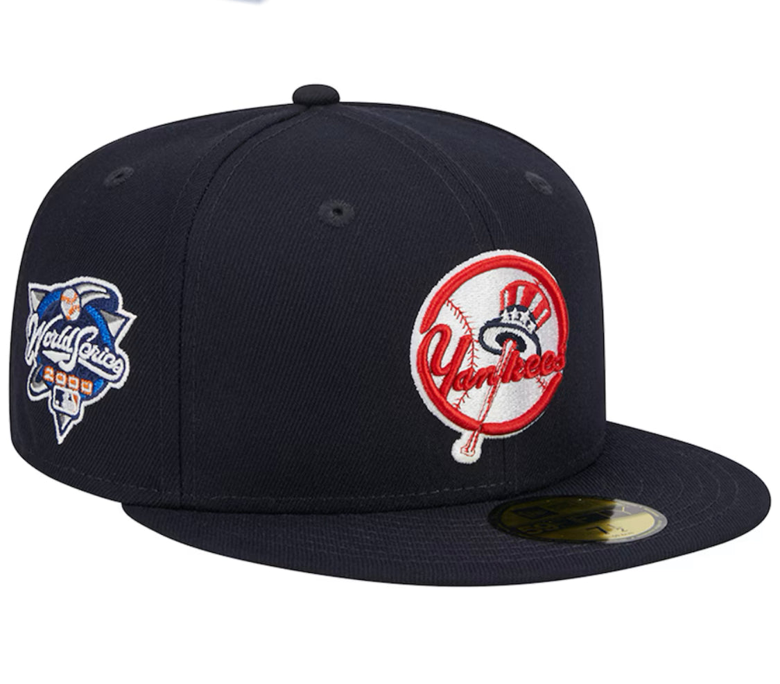 New Era New York Yankees Primary Logo 2000 World Series Side Patch 59FIFTY Fitted