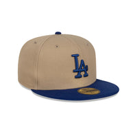 Load image into Gallery viewer, New Era Los Angeles Dodgers Camel 59FIFTY Fitted Hat
