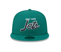Load image into Gallery viewer, New Era New York Jets Script 9FIFTY SnapBack Hat
