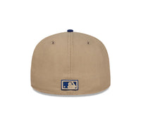 Load image into Gallery viewer, New Era Brooklyn Dodgers Camel 59FIFTY Fitted Hat
