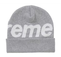 Load image into Gallery viewer, Supreme Big Logo Beanie (FW24) Ash Grey
