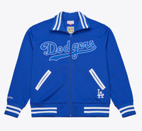 Load image into Gallery viewer, Mitchell &amp; Ness Los Angeles Dodgers Royal Playoff Win Full-Zip Jacket
