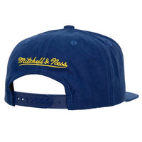 Load image into Gallery viewer, Mitchell &amp; Ness Sweet Suede Snapback Golden State Warriors
