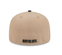 Load image into Gallery viewer, New Era Colorado Buffaloes Camel 59FIFTY Fitted Hat
