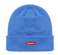 Load image into Gallery viewer, Supreme New Era S Logo Beanie Blue FW24

