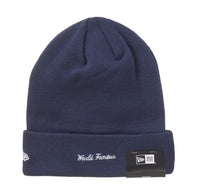 Load image into Gallery viewer, Supreme New Era Box Logo Beanie Navy FW24
