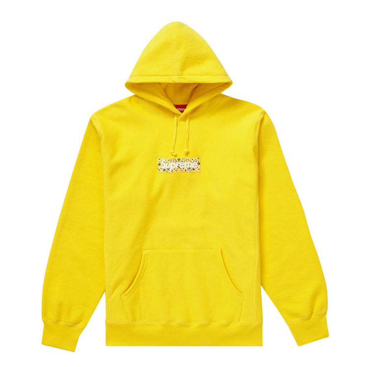 Supreme Bandana Box Logo Hooded Sweatshirt