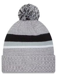 Load image into Gallery viewer, New Era Las Vegas Raiders Heather Gray Cuffed Knit
