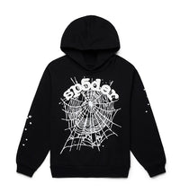 Load image into Gallery viewer, Sp5der OG Web Hoodie Black
