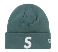 Load image into Gallery viewer, Supreme New Era S Logo Beanie Green FW24
