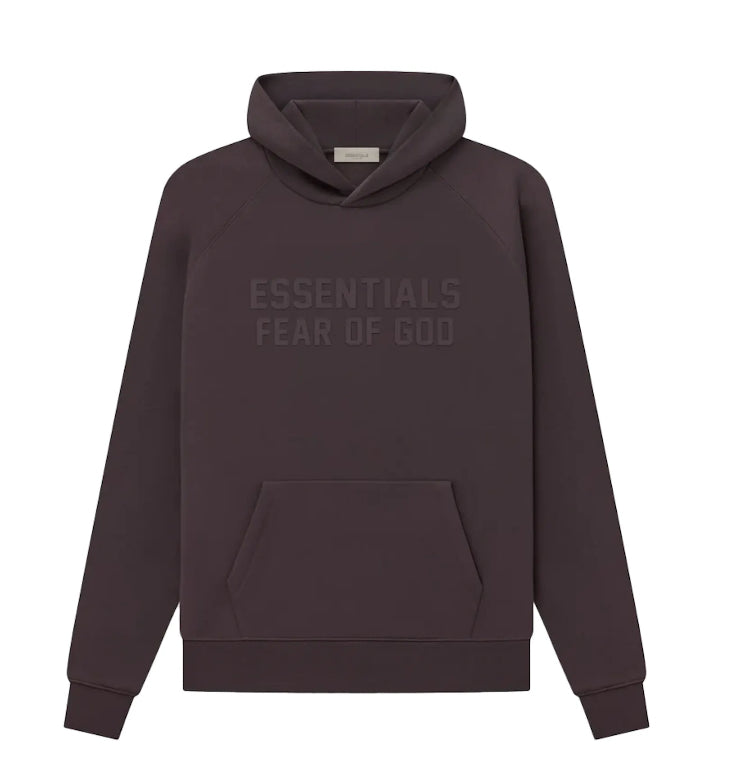 Fear of God Essentials Hoodie Plum