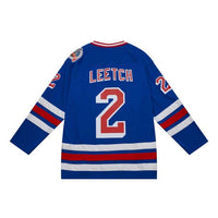 Load image into Gallery viewer, Mitchell &amp; Ness Blue Line Brian Leetch New York Rangers 1993 Jersey
