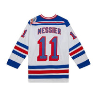 Load image into Gallery viewer, Mitchell &amp; Ness Blue Line Mark Messier New York Rangers 1993 Jersey
