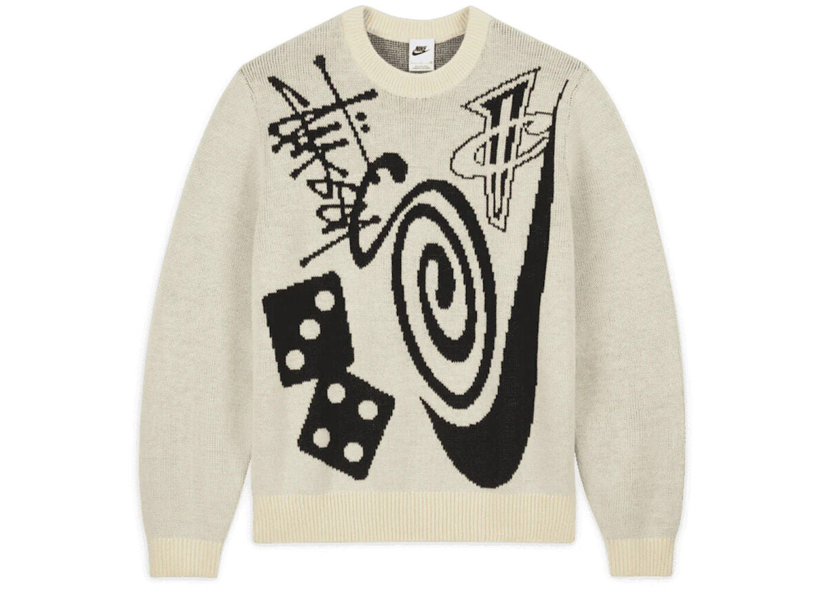 Nike X Stussy Knit Sweater Natural