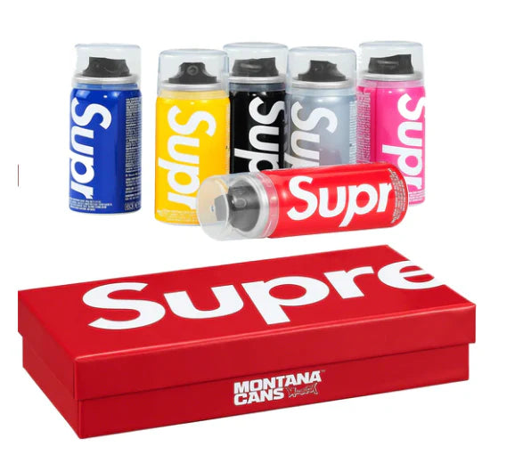 Supreme X Montana Spray Cans