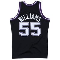 Load image into Gallery viewer, Mitchell &amp; Ness Swingman Jersey Sacramento Kings Road 2000-01 Jason Williams
