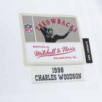 Load image into Gallery viewer, Mitchell &amp; Ness Legacy Charles Woodson Oakland Raiders White 1998 Jersey
