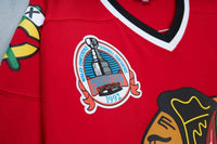 Load image into Gallery viewer, Mitchell &amp; Ness Blue Line Chris Chelios Chicago Blackhawks 1991 Jersey
