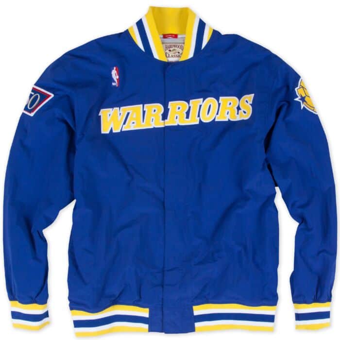 Mitchell & Ness Authentic Golden State Warriors 1996-97 Warm Up Jacket